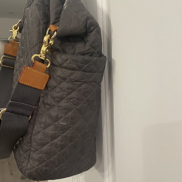 MZ WALLACE, LARGE, MAX 2 TOTE, CHARCOAL GRAY, SOME MINOR WEAR - Picture 5 of 10